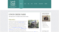 Desktop Screenshot of lynchcreek.com