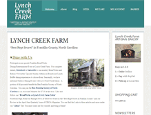 Tablet Screenshot of lynchcreek.com